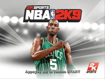 NBA 2K9 screen shot title